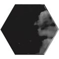 RIBESALBES GEOMETRY BLACK HEX PŁYTKA ŚCIENNA 15X17.3 
