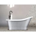 BESCO GLORIA GLAM 150 SREBRNA WANNA WOLNOSTOJĄCA 150X66 (WMD-150-GLS) 