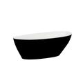 BESCO GOYA MATT BLACK & WHITE 140 WANNA WOLNOSTOJĄCA 142X62 (WMMC-140G) 