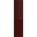 TUBĄDZIN GROOVE BURGUNDY 2 GLOSS STR PŁYTKA ŚCIENNA 7.8X29.8 