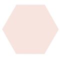 MANUFAKTURA MOZAIK HEKSAGON RÓŻOWY MOZAIKA 25X29 