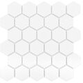 DUNIN HEXAGON WHITE 51 MATT MOZAIKA 27.1X28 