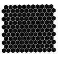 DUNIN MINI HEXAGON BLACK MOZAIKA 26X30 