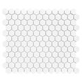 DUNIN MINI HEXAGON WHITE MOZAIKA 26X30 