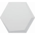 DECUS HEXAGONO CUNA BLANCO MATE PŁYTKA ŚCIENNA 15X17 