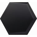 DECUS HEXAGONO CUNA NEGRO MATE PŁYTKA ŚCIENNA 15X17 
