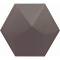 DECUS HEXAGONO PIRAMIDAL GRAFITO MATE PŁYTKA ŚCIENNA 15X17 