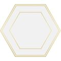 DUNE HEXALINE WHITE COMB GRES 21.5X25 (187998) 