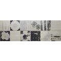 DUNE COLLAGE SMOKE DEKOR 30X90 (187322N) 