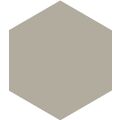 CARMEN CERAMIC ART HEXAGON GREY GRES 17.5X20.2 