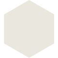 CARMEN CERAMIC ART HEXAGON WHITE GRES 17.5X20.2 