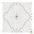 DUNIN MINI HEXAGON ROMBDANCE COTTON MATT MOZAIKA 50.2 X 52.3 