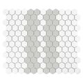 DUNIN MINI HEXAGON STRIPE 2.1.A MATT MOZAIKA 26X30 