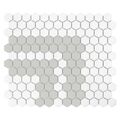 DUNIN MINI HEXAGON STRIPE 2.2.A MATT MOZAIKA 26X30 