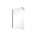 BESCO ECO-N BLACK 90 KABINA PRYSZNICOWA WALK IN SZKŁO PRZEJRZYSTE 90X195 (ENB-90-195C) 