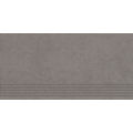 PARADYŻ INTERO GRYS STOPNICA PROSTA NACINANA MAT 29.8X59.8 