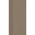 PARADYŻ INTERO MOCCA STOPNICA PROSTA NACINANA MAT 29.8X59.8 