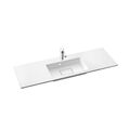 MARMORIN LIRA 120 UMYWALKA MEBLOWA / WPUSZCZANA W BLAT BIAŁA 120.2X39X11.7 