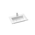 MARMORIN LIRA 60 UMYWALKA MEBLOWA / WPUSZCZANA W BLAT BIAŁA 60.2X39.X11.7 