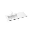 MARMORIN LIRA 90 L UMYWALKA MEBLOWA / WPUSZCZANA W BLAT LEWA BIAŁA 90.2X39X11.7 