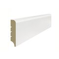 LAGRUS CLASSIC R10 LISTWA PRZYPODŁOGOWA BIAŁA MDF PLUS (WILGOCIOODPORNA) 244X8X1.6 