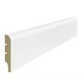 LAGRUS CLASSIC R10 MINI LISTWA PRZYPODŁOGOWA BIAŁA MDF PLUS (WILGOCIOODPORNA) 244X6X1 