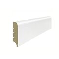 LAGRUS CLASSIC R10F LISTWA PRZYPODŁOGOWA BIAŁA MDF PLUS (WILGOCIOODPORNA) 244X8X1.6 