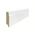 LAGRUS KRYM 80 NP LISTWA PRZYPODŁOGOWA BIAŁA MDF PLUS (WILGOCIOODPORNA) 244X8X1.6 