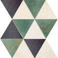 DOMINO MARGOT GREEN MOZAIKA 25.8X32.8X1 