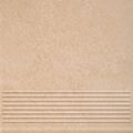 PARADYŻ MATTONE SABBIA BEIGE STOPNICA PROSTA 30X30X1.1 