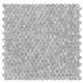 DUNIN ALLUMI SILVER HEXAGON 14 MOZAIKA METALOWA 30X30 