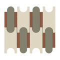 MARAZZI MOMENTI MOSAICO PUZZLE AVORIO MAL9 30.6X32.8 