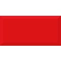 ABSOLUT KERAMIKA BISELADO ROJO BRILLO PŁYTKA ŚCIENNA 10X20 