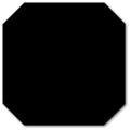 VIVES NEGRO OCTOGONO PŁYTKA PODŁOGOWA 31.6X31.6 