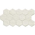 REALONDA MUSE WHITE HEX GRES 26.5X51 