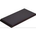 CERRAD NERO GŁADKI PARAPET 14.8X35 