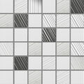 APARICI NOISE BLANCO 5X5 MOZAIKA 29.75X29.75 
