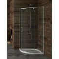 NEW TRENDY NEW KOMFORT KABINA PÓŁOKRĄGŁA R55 SZKŁO CZYSTE 6MM 80X80X195 (K-0434) 