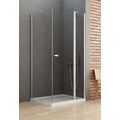 NEW TRENDY NEW SOLEO KABINA PROSTOKĄTNA. DRZWI UCHYLNE POJEDYNCZE. SZKŁO CZYSTE 6MM 110X80X195 (K-0400) 