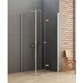 NEW TRENDY NEW SOLEO KABINA PROSTOKĄTNA PRAWA. SZKŁO CZYSTE 6MM 100X80X195 (K-0377) 