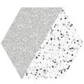 OSET ONIL GREY HEXAGON GRES 20X24 