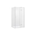 BESCO PIXA 90 P KABINA KWADRATOWA PRAWA SZKŁO PRZEJRZYSTE 90X90X195 (PKP-90-195C) 