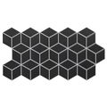 REALONDA RHOMBUS BLACK GRES 26.5X51 
