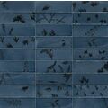 MARAZZI RICE BLU DECORO LEAF LUX M96W 5X15 