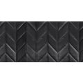 CERAMSTIC ROTEO NERO CHEVRON PŁYTKA ŚCIENNA 30X60 (GL.249E.WL) 