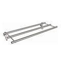 ANDEX SANIBELLA PÓŁKA NA RĘCZNIKI Z HACZYKAMI CHROM (564/CC) 