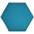 EQUIPE HEXAGON ELECTRIC BLUE PŁYTKA ŚCIENNA 12.4X10.7 (23836) 