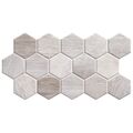 REALONDA SEQUOIA WHITE HEX GRES 26.5X51 