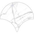 RIBESALBES SHAPED MARBLE DROP CARRARA GLOSS PŁYTKA ŚCIENNA 15X17.3 