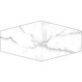RIBESALBES SHAPED MARBLE HEX CARRARA GLOSS PŁYTKA ŚCIENNA 10X20 